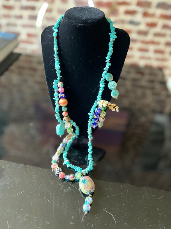 Collier Turquoise Céleste