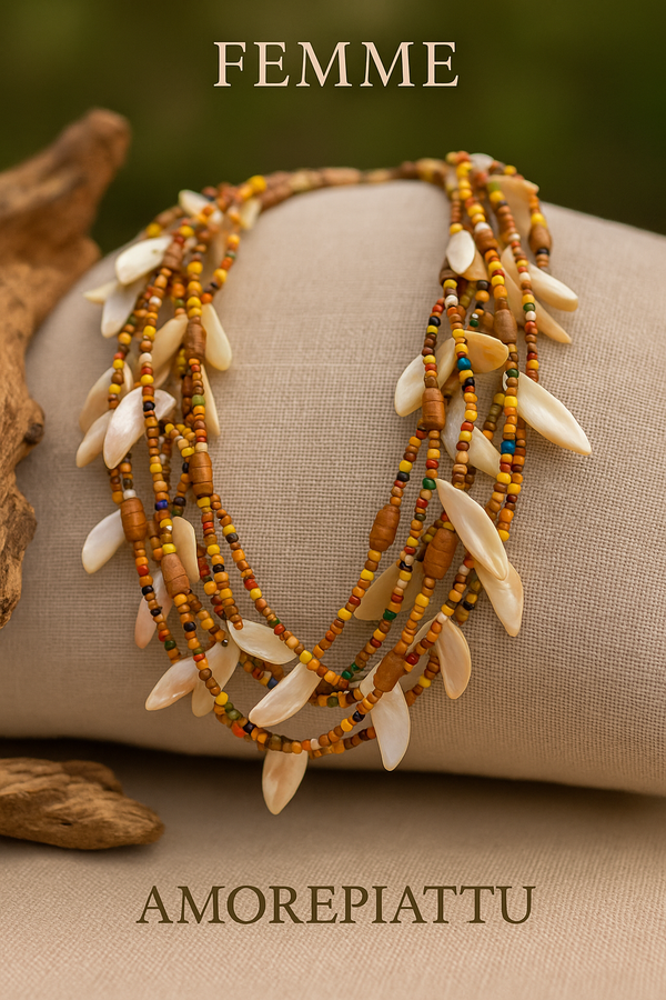 Collier Forêt de Coquillages