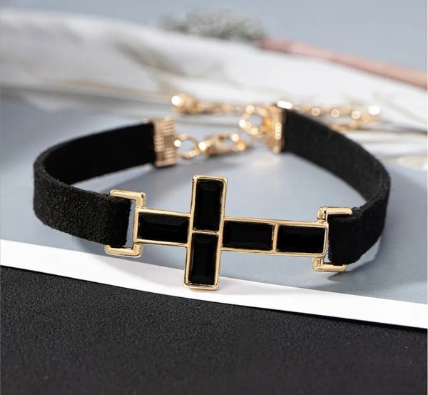 Bracelet Croix Nocturne – Image 4