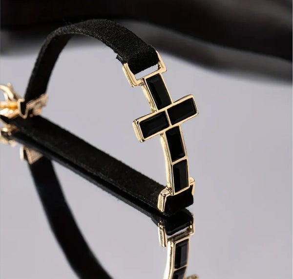 Bracelet Croix Nocturne – Image 3