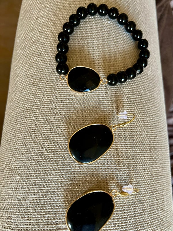 Parure Éclipse – Noir Précieux – Image 11