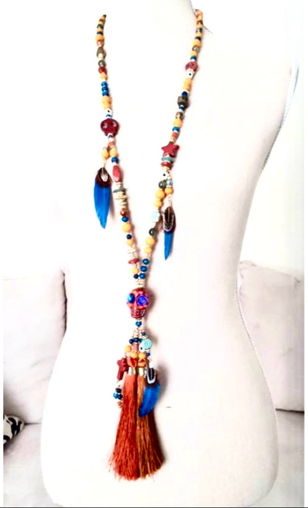 Vendu. Pièce Unique. Collier Tribu de l’Âme – Image 3