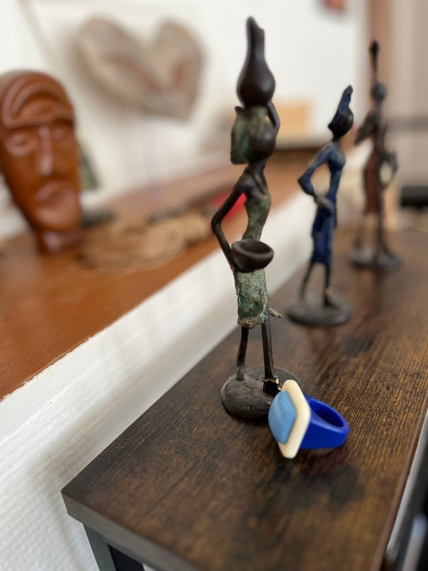 Bague Pop Art. Six modèles. Différents coloris – Image 12