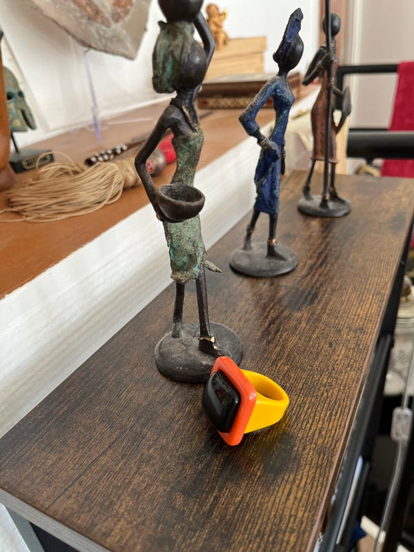 Bague Pop Art. Six modèles. Différents coloris – Image 8