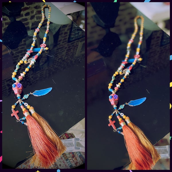 Vendu. Pièce Unique. Collier Tribu de l’Âme