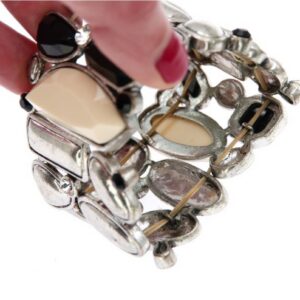 Bracelet Arpège – Élégance Graphique Années 70