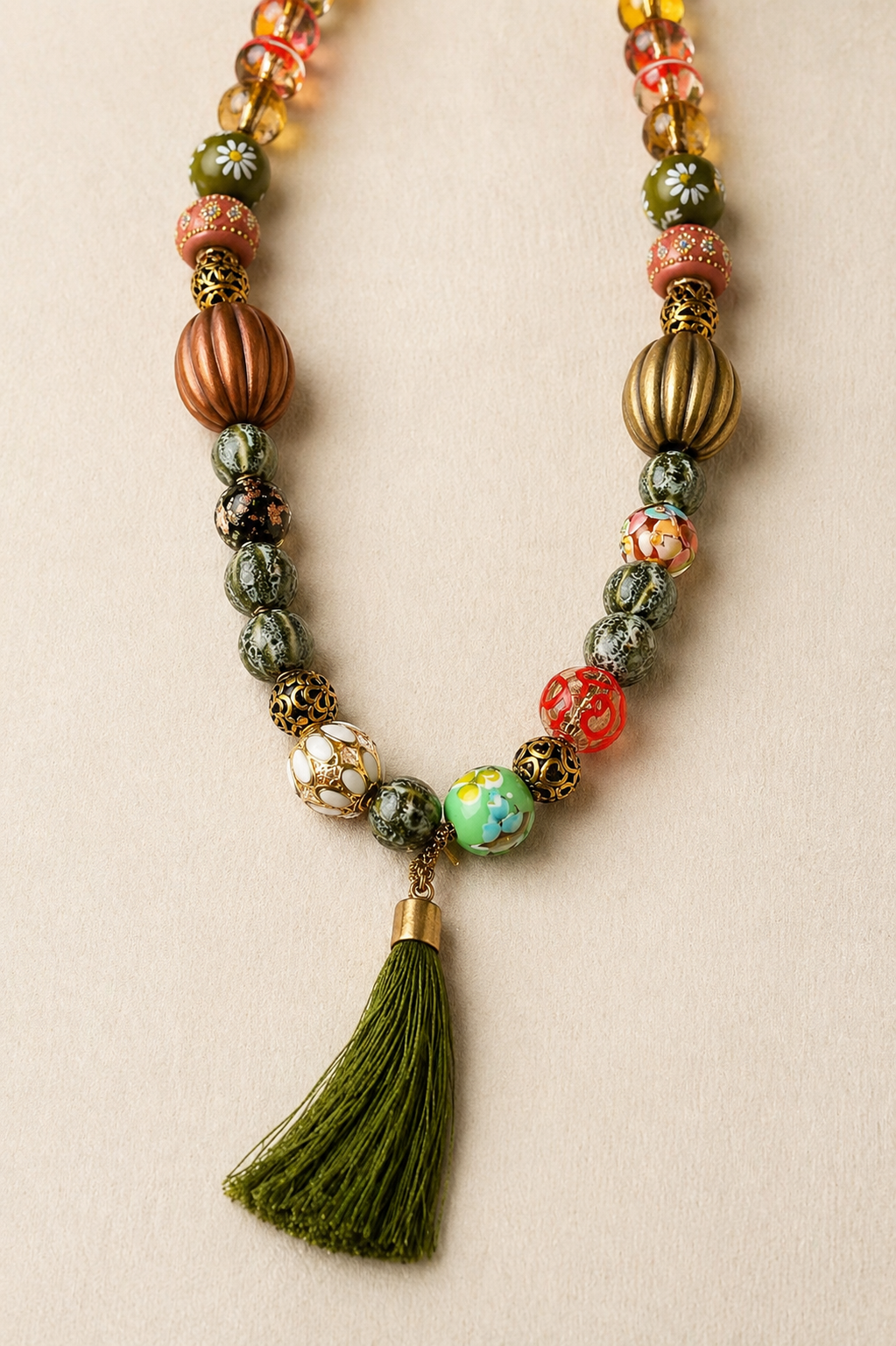 Collier Éclat Nomade - bohème chic avec pampille – Image 7