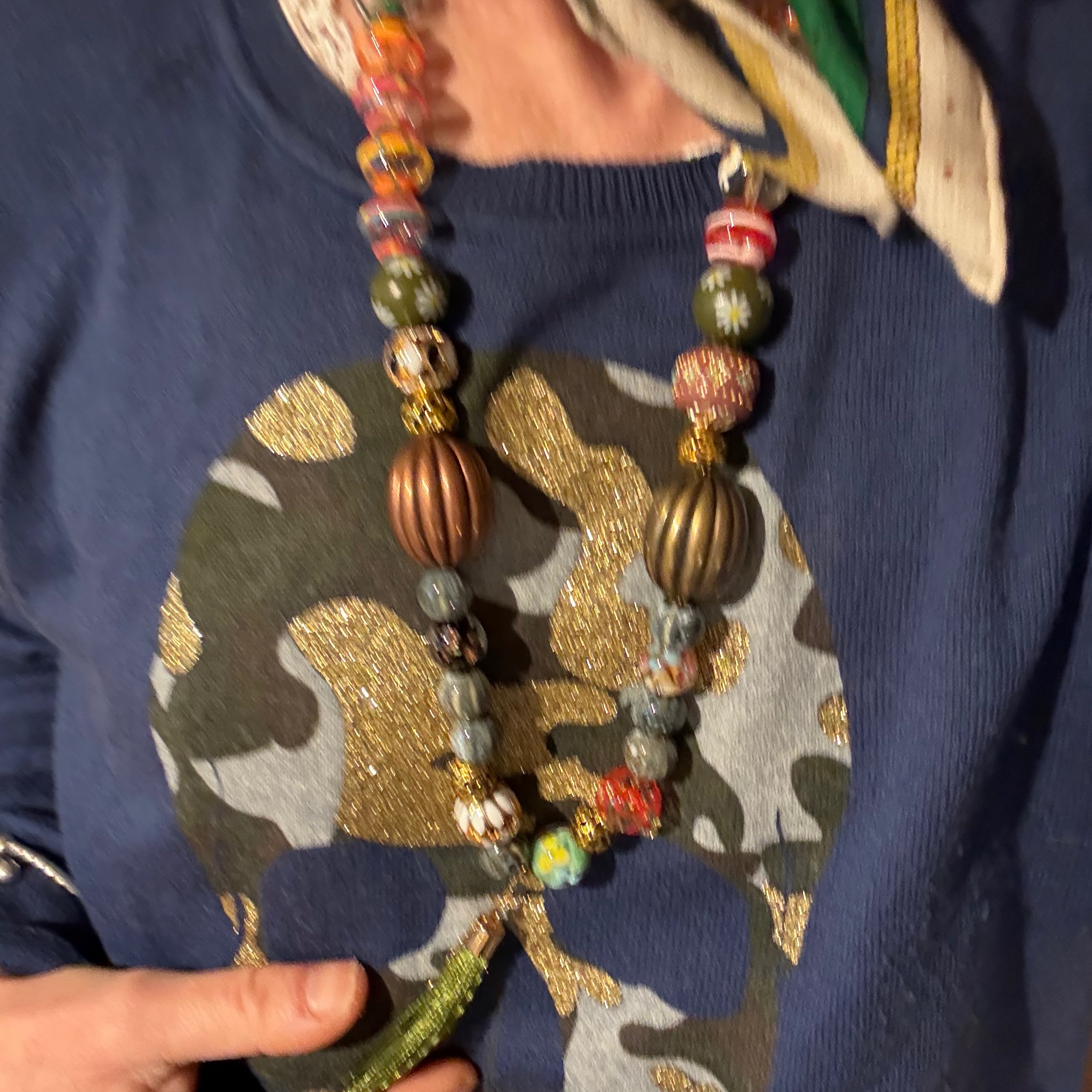 Collier Éclat Nomade - bohème chic avec pampille – Image 5