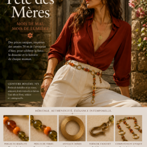 Ceinture Bohème 70’s — Collection Héritage