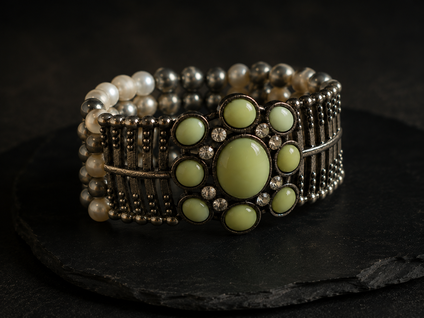 Bracelet Verde Luna. Le jardin et le voyage. – Image 3