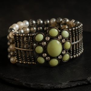 Bracelet Verde Luna. Le jardin et le voyage.
