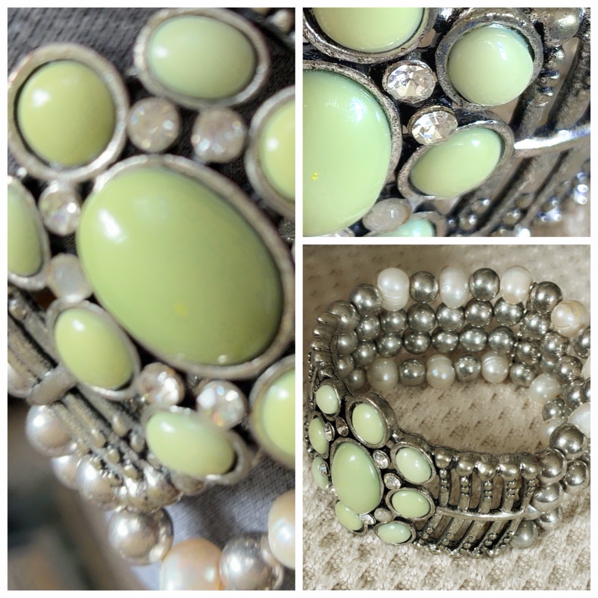 Bracelet Verde Luna. Le jardin et le voyage. – Image 4