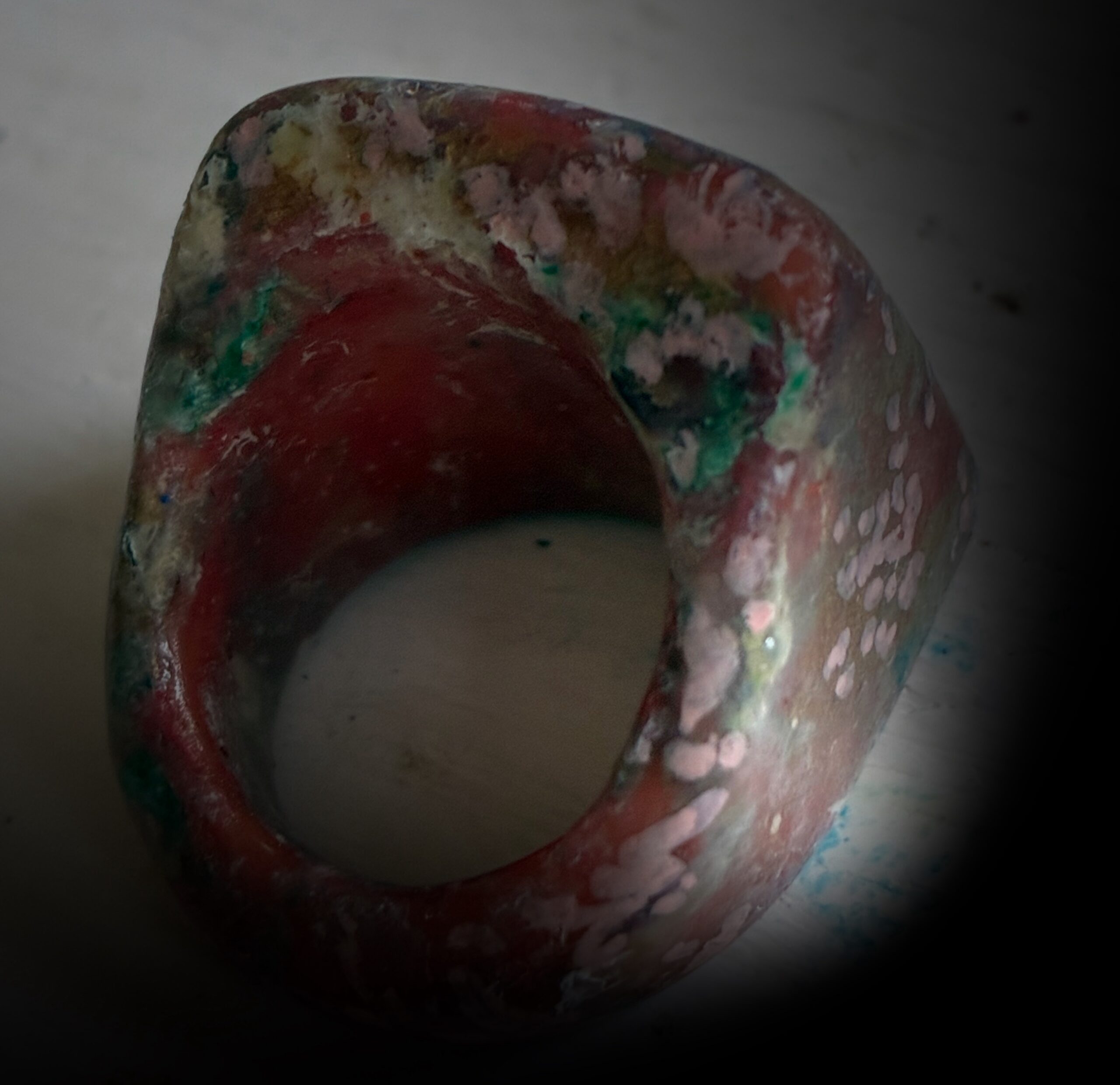 Bague Sakura Nomade. Collection Mémoires d’Acrylique – Image 9