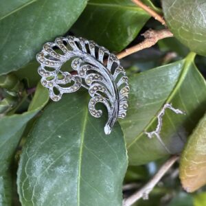 Broche La Plume d’Argent